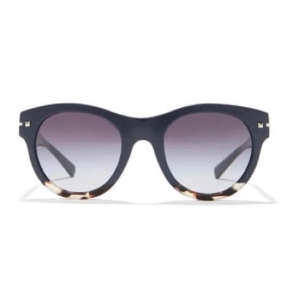 Valentino Modified Round 51mm Sunglasses Blue Hava - Picture 4 of 8